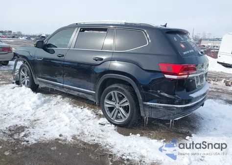 2019 Volkswagen Atlas 3.6L V6 Se W/Technology R-Line из США, поврежденный, VIN 1V2XR2CA0KC592441